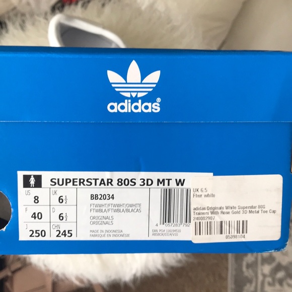 ADIDAS Superstar Rose Gold Toe - Picture 7 of 8